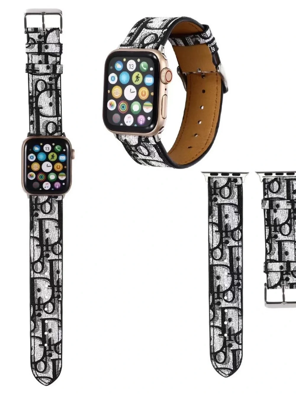 Apple Watch Band 38/40/41mm -Small- Series 1-11 / SE / Ultra - Luxury Strap -